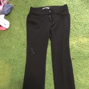 Faded Glory black stretch pants